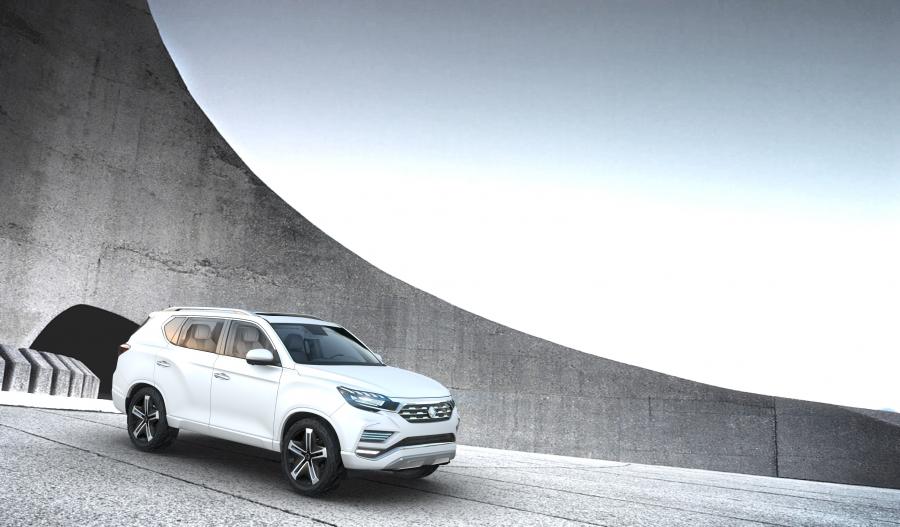  Ssangyong LIV-2 SUV Concept 2016 года  (фото 13 из 23)